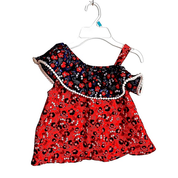 Max Studio Other - Fourth of July Max studio kids red and blue top size 7 to 8